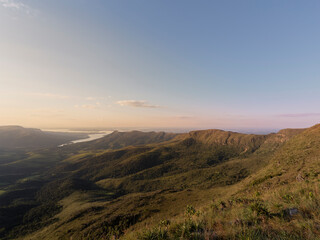 Boa Esperança, Minas Gerais, Brasil:  Mirante do Branquinho na Serra da Boa Esperança no Sul de Minas Gerais