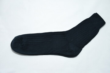 Pair of black   male  socks 