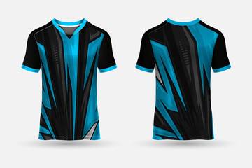 Modern sports jersey design vector and t shirt template sports design background.