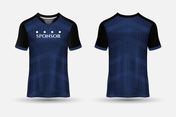 tshirt jersey design background for sports outdoor front and back view