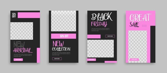 Business Sosial media post template design vector