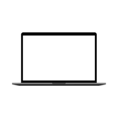 Vector Laptop isolated on white background. Vector illustration EPS 10