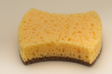 yellow Cleaning  sponges 
