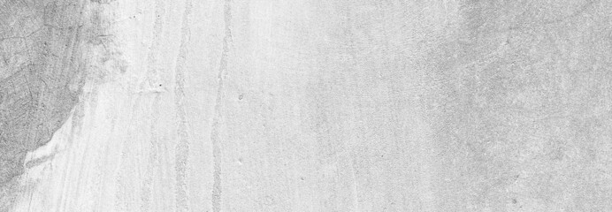 White concrete scratched, Panoramic white plaster wall surface