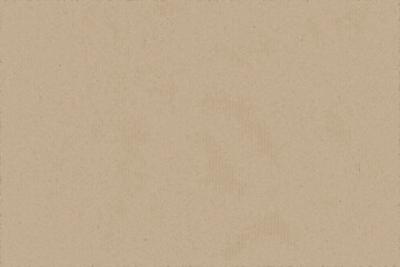 Craft Paper Texture Template with Striped Corrugated Artifacts for Realistic Vector Cardboard Wallpaper - Light Brown Elements on Rectangle Grunge Background - Flat Graphic Design