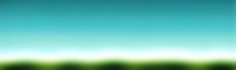 Wide nice looking and stylish gradient moderate turquoise. Gradient background, abstract illustration of deep aquamarine green. Wonderful empty template.