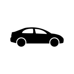 Car icon in simple style. Vector illustration EPS 10