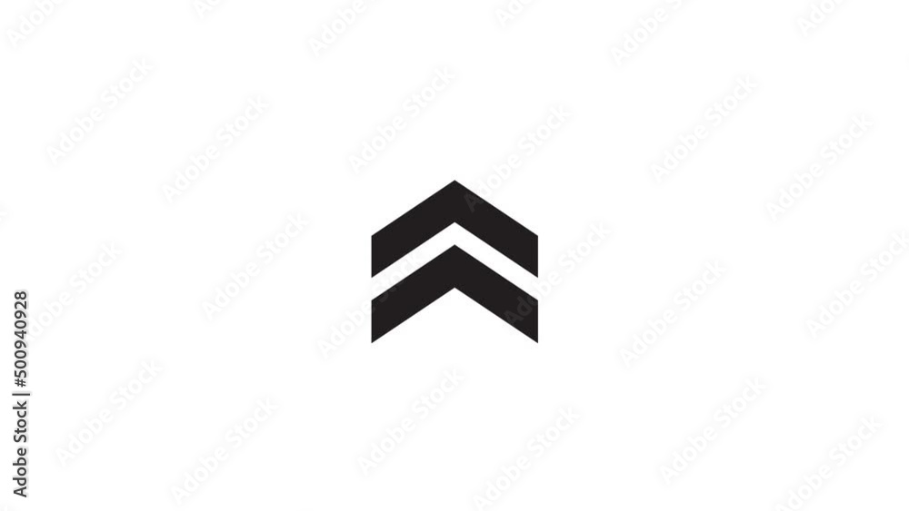 Aufkleber Swipe up animation button. Application and social network icons, swipe up for advertising. Social media scroll arrows