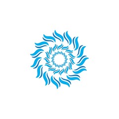 vortex vector illustration icon