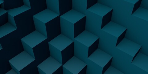cube background 3d illustration 3d render image