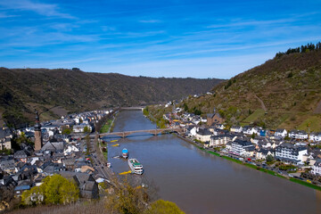 Fototapeta premium Die Mosel in Cochem
