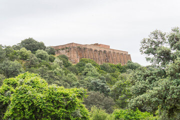 Fototapeta premium Roman archaeological site of Munigua in Seville (Spain)