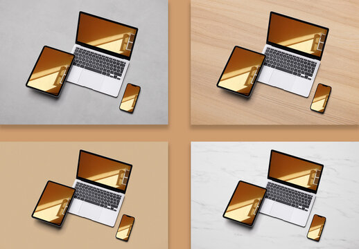 Laptop and Device Mockup