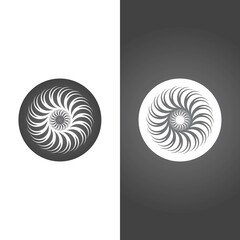 vortex vector illustration icon