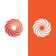 vortex vector illustration icon