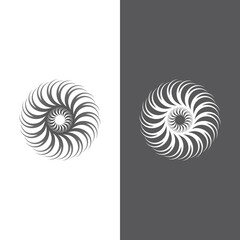 vortex vector illustration icon