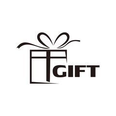 Gift Box logo Symbol Design Vector