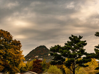 autumn in the mountains