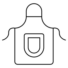 Premium download icon of apron