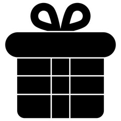 An icon design of gift box