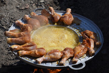 Grilled Spice-Rubbed Chicken Drumsticks