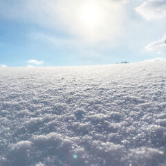 snow covered mountains