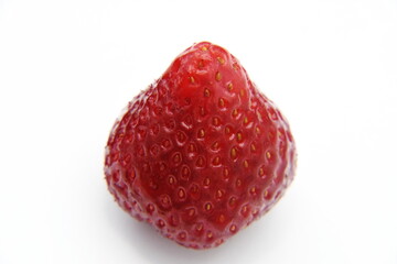 Strawberries isolated  without leaves