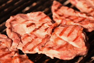 Grilled pork