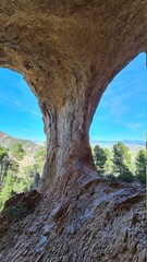Interior de la cueva. Balcón de Lorca. 