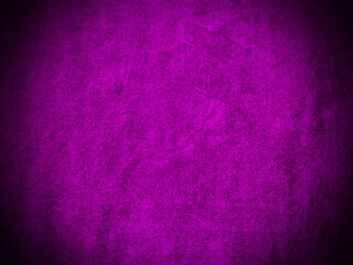 Purple magenta velvet fabric texture used as background. Empty purple fabric background of soft and smooth textile material. There is space for text.