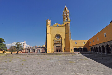 Convento franciscano de san gabriel arcangel, Puebla de Zaragoza , Mexico.