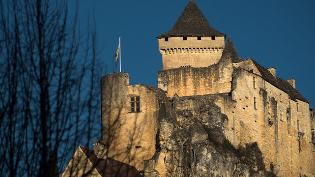 Ch&acirc;teau de Castelnaud-la-Chapelle in dordogne - France