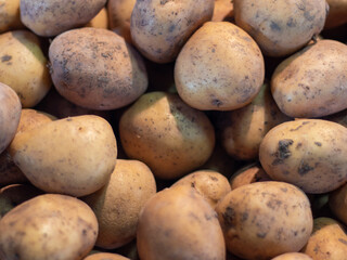 potatoes on the market