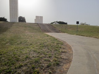 Green Beautiful View of Park Edith Wolfson, Tel Aviv, Israel
