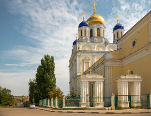 YELETS,  The Cathedral of the Ascension of the Lord - the main Orthodox church of the city of...