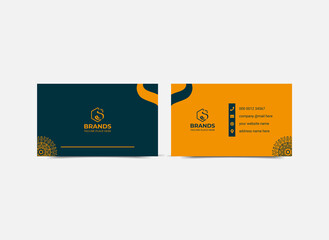 This is creative corporate business card template