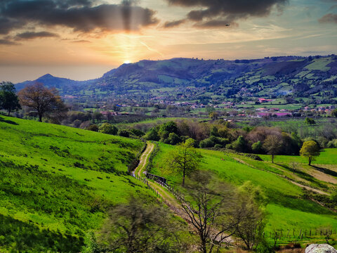 Sariego valley and municipality, Asturias, Spain