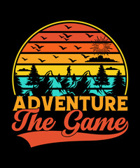 Adventure The Game T-shirt Design