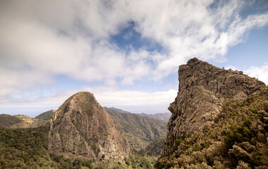 roque agando la gormera with beautiful sky