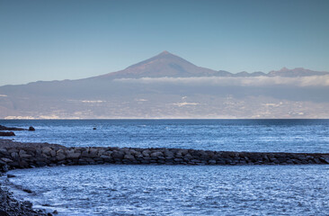 el teide seen from la gomera