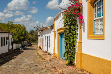 historic building in the city of Tiradentes, State of Minas Gerais, Brazil