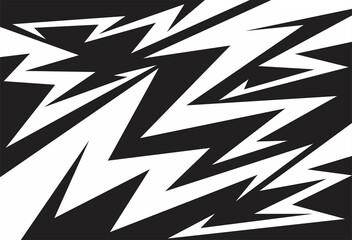 Abstract background with various sharp and arrow pattern