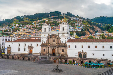 Fototapeta premium Basilica and Convent of San Francisco