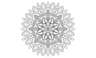 Luxury mandala background and arabesque pattern Arabic Islamic east style. decorative mandala for print, cover, poster, banner, brochure, and flyer, EPS 10