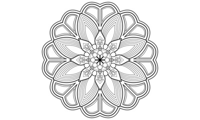 Luxury mandala background and arabesque pattern Arabic Islamic east style. decorative mandala for print, cover, poster, banner, brochure, and flyer, EPS 10