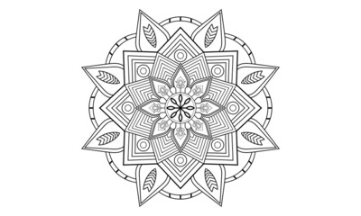 Luxury mandala background and arabesque pattern Arabic Islamic east style. decorative mandala for print, cover, poster, banner, brochure, and flyer, EPS 10