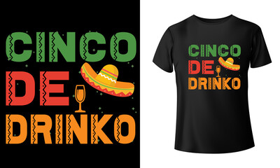 Happy Cinco de mayo t-shirt design, Cinco de mayo t-shirt, Let's Fiesta Cinco De Mayo T-Shirt