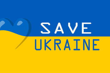Naklejka premium Pray for Ukraine, Ukraine flag praying concept vector illustration. Pray For Ukraine peace. Save Ukraine from Russia.