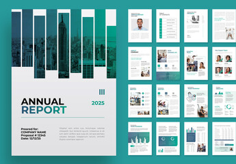 Annual Report Layout - Powered by Adobe