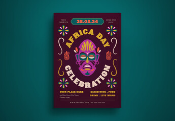 Africa Day Flyer Layout
